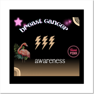 BREST CANCER AWARENESS T SHIRT Posters and Art